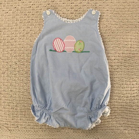 Mary James Easter bubble romper 12 months - Picture 1 of 6